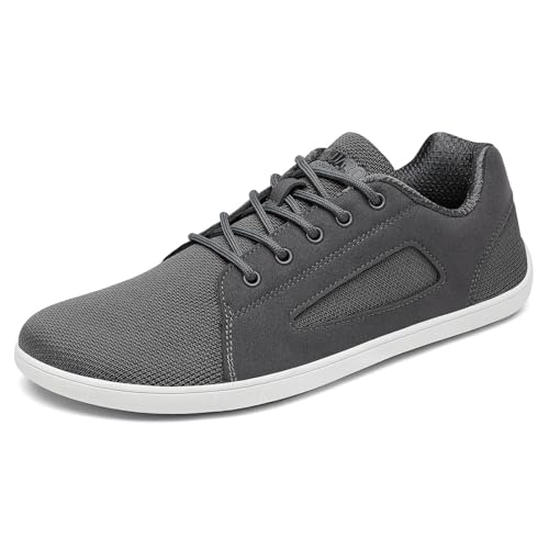 SAGUARO Barfußschuhe Luck Ⅰ- Barfussschuhe Herren Barfuss Schuhe Damen Fitnessschuhe Zehenschuhe Freizeitschuhe Leicht Barfusslaufschuhe Indoor Barefoot Shoes mit Wide Toe Box DuckStride Grau,Gr.37 SAGUARO Barfußschuhe Luck Ⅰ- Barfussschuhe Herren Barfuss Schuhe Damen Fitnessschuhe Zehenschuhe Freizeitschuhe Leicht Barfusslaufschuhe Indoor Barefoot Shoes mit Wide Toe Box DuckStride Grau,Gr.37 von SAGUARO