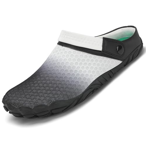 SAGUARO Sommer Clogs Herren Gartenschuhe Damen Hausschuhe Leicht Pantolette rutschfest Badelatschen Sandalen 36 EU von SAGUARO