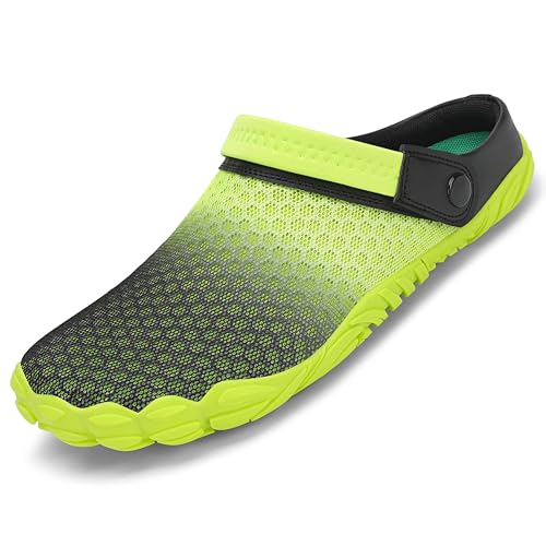 SAGUARO Sommer Clogs Herren Gartenschuhe Damen Hausschuhe Leicht Pantolette rutschfest Badelatschen Sandalen 39 EU von SAGUARO