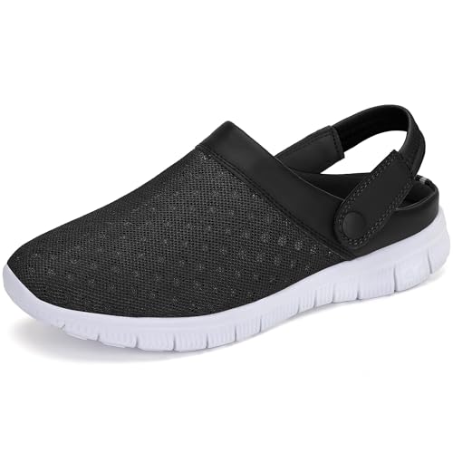 SAGUARO Sommer Clogs Herren Gartenschuhe Damen Hausschuhe Leicht Pantolette rutschfest Badelatschen Sandalen 41 EU SAGUARO Sommer Clogs Herren Gartenschuhe Damen Hausschuhe Leicht Pantolette rutschfest Badelatschen Sandalen 41 EU von SAGUARO