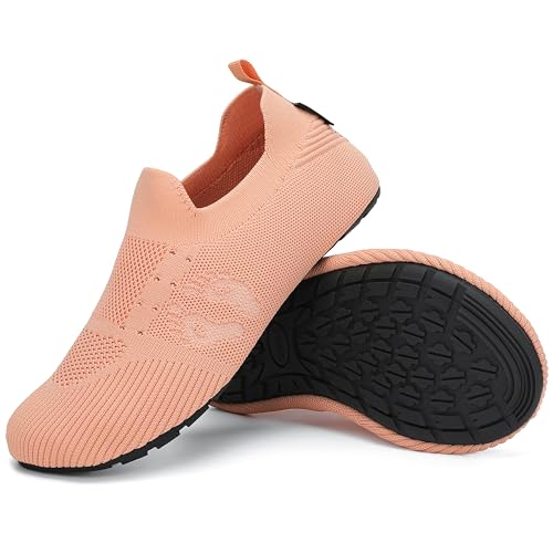 SAGUARO Hausschuhe Damen Herren Leichte Pantoffeln rutschfest Slippers,Klassisches Orange,40/41 EU von SAGUARO