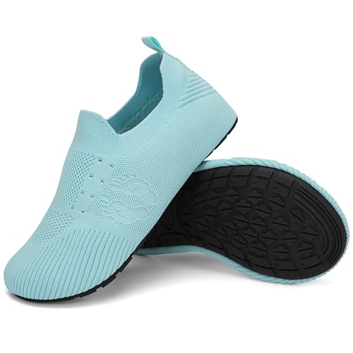 SAGUARO Hausschuhe Damen Herren Leichte Pantoffeln rutschfest Slippers,Onyx Blau,36/37 EU von SAGUARO