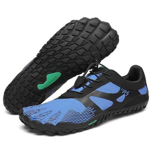 SAGUARO Barfußschuhe Herren Barfuss Schuhe Damen Sommer Outdoor Barfussschuhe Leicht rutschfest Barefoot Shoes for Women Men, Nachtblau 42EU SAGUARO Barfußschuhe Herren Barfuss Schuhe Damen Sommer Outdoor Barfussschuhe Leicht rutschfest Barefoot Shoes for Women Men, Nachtblau 42EU von SAGUARO