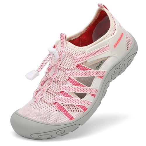 SAGUARO Trekking Sandalen Damen Outdoor Sport Sandalen Rutschfest Atmungsaktiv Geschlossene Wandersandalen Rosa 37 EU SAGUARO Trekking Sandalen Damen Outdoor Sport Sandalen Rutschfest Atmungsaktiv Geschlossene Wandersandalen Rosa 37 EU von SAGUARO