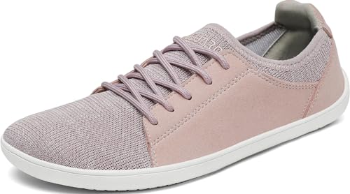 SAGUARO Unisex Barfußschuhe Knit Outdoor Walkingschuhe Mit Zero-Drop Solhe und Breiter Zehenbox Leicht Atmungsaktiv GR.41 SAGUARO Unisex Barfußschuhe Knit Outdoor Walkingschuhe Mit Zero-Drop Solhe und Breiter Zehenbox Leicht Atmungsaktiv GR.41 von SAGUARO