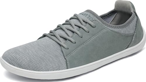 SAGUARO Unisex Barfußschuhe Knit Outdoor Walkingschuhe Mit Zero-Drop Solhe und Breiter Zehenbox Leicht Atmungsaktiv GR.42 SAGUARO Unisex Barfußschuhe Knit Outdoor Walkingschuhe Mit Zero-Drop Solhe und Breiter Zehenbox Leicht Atmungsaktiv GR.42 von SAGUARO
