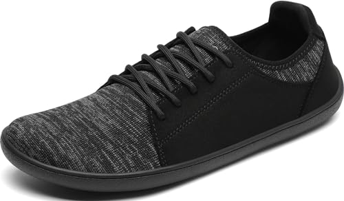 SAGUARO Unisex Barfußschuhe Knit Outdoor Walkingschuhe Mit Zero-Drop Solhe und Breiter Zehenbox Leicht Atmungsaktiv GR.42 SAGUARO Unisex Barfußschuhe Knit Outdoor Walkingschuhe Mit Zero-Drop Solhe und Breiter Zehenbox Leicht Atmungsaktiv GR.42 von SAGUARO