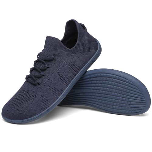 SAGUARO Unisex Breite Barfußschuhe Herren Barefoot Slip On Sneaker Damen Atmungsaktiv Leicht Walkingschuhe GR.42 SAGUARO Unisex Breite Barfußschuhe Herren Barefoot Slip On Sneaker Damen Atmungsaktiv Leicht Walkingschuhe GR.42 von SAGUARO