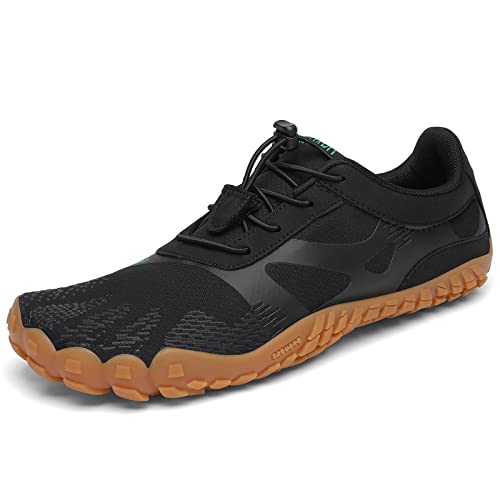 SAGUARO Damen Herren Minimalistische Trail Running Fitnessschuhe Mehrfarbig Gr.42 von SAGUARO