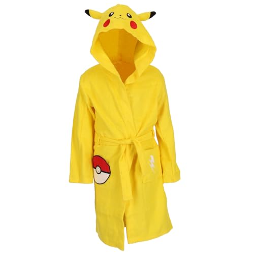 POKEMON - Peignoir de bain Pikachu - 100% Coton - 300 GSM - Jaune von SAHINLER créateur d'univers