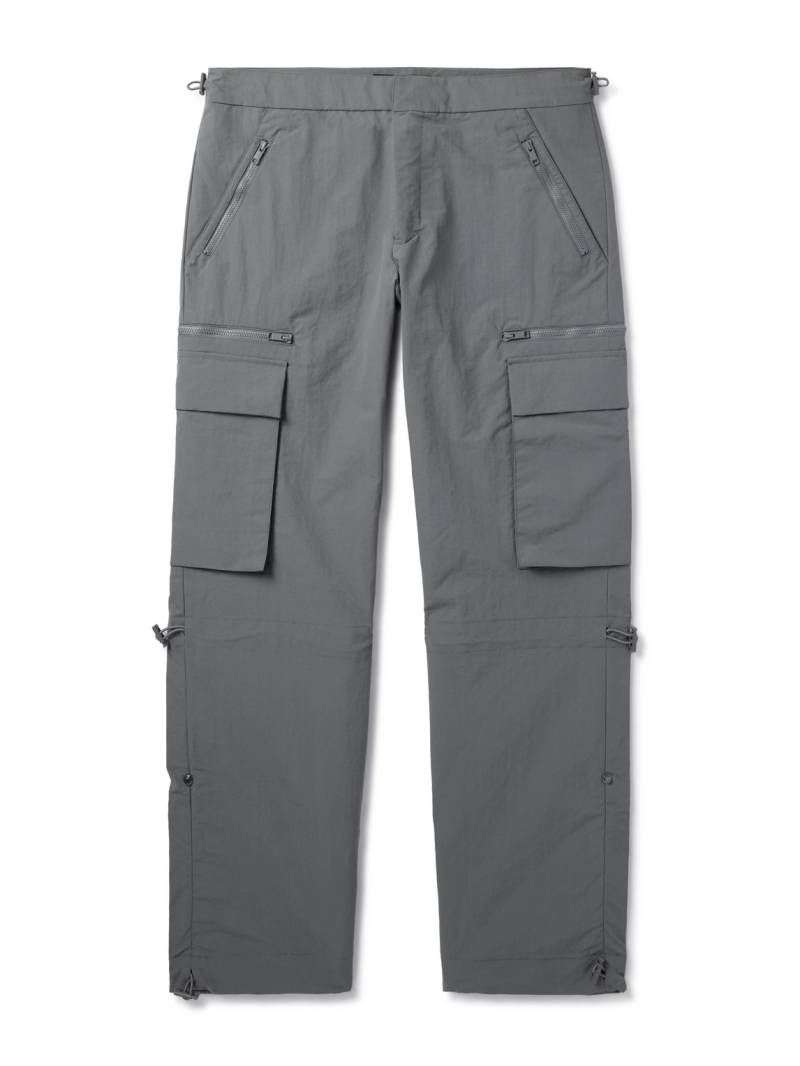 SAIF UD DEEN - Straight-Leg Nylon Trousers - Men - Gray - M von SAIF UD DEEN