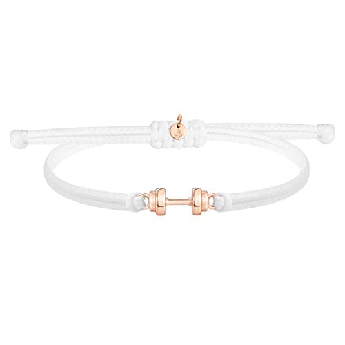 SAILBRACE Armband ELEVATE GYM weiss-rosegold von SAILBRACE