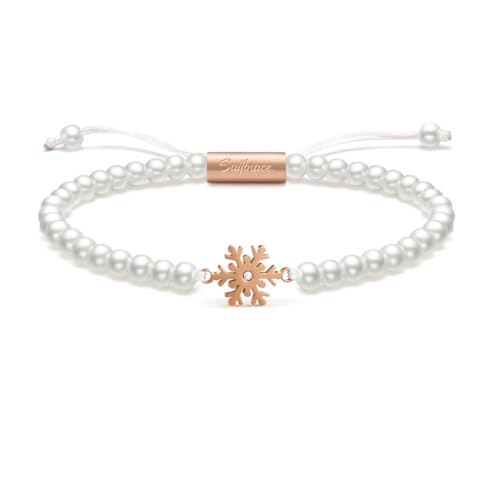 SAILBRACE Armband PEARL FROZEN SNOWFLAKE von SAILBRACE
