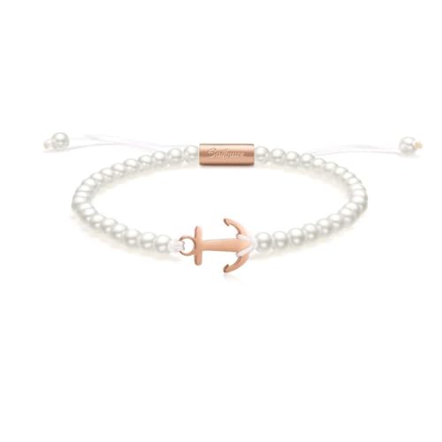 SAILBRACE Armband PEARL ROSE ANKER von SAILBRACE