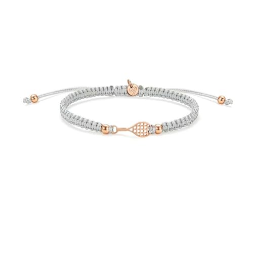 SAILBRACE Armband ROSÈ TENNIS GREY BRAIDED von SAILBRACE