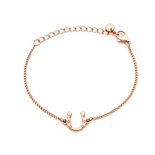SAILBRACE Armband ROYAL HORSE RIDER CHAIN rosé von SAILBRACE