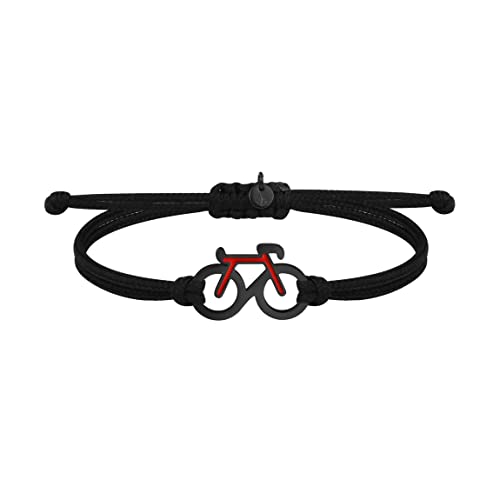 SAILBRACE Armband RUBY BIKE schwarz-rot von SAILBRACE