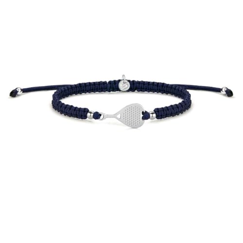 SAILBRACE Armband SILVER PADEL ROYAL BLUE BRAIDED von SAILBRACE