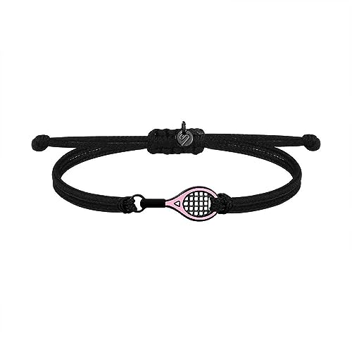 SAILBRACE Armband SINGLES TENNIS schwarz-pink von SAILBRACE