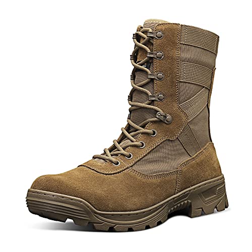 SAILOFO Herren Militärstiefel leichte taktische Stiefel Dschungel Jagd Wandern Stiefel, Coyote Braun, 45 EU SAILOFO Herren Militärstiefel leichte taktische Stiefel Dschungel Jagd Wandern Stiefel, Coyote Braun, 45 EU von SAILOFO