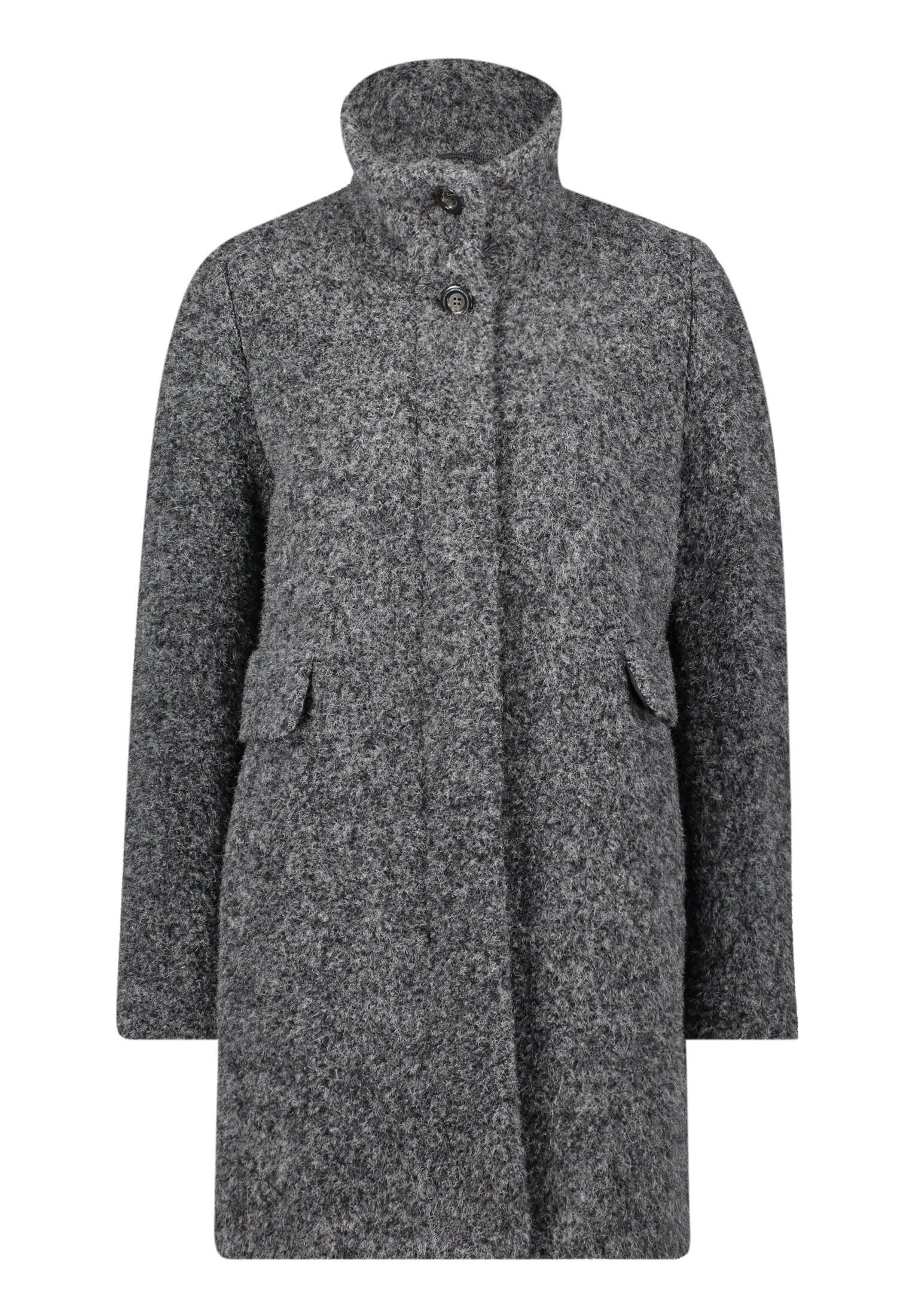 SAINT JACQUES - Wollmantel grau - Gr. - 42 von SAINT JACQUES
