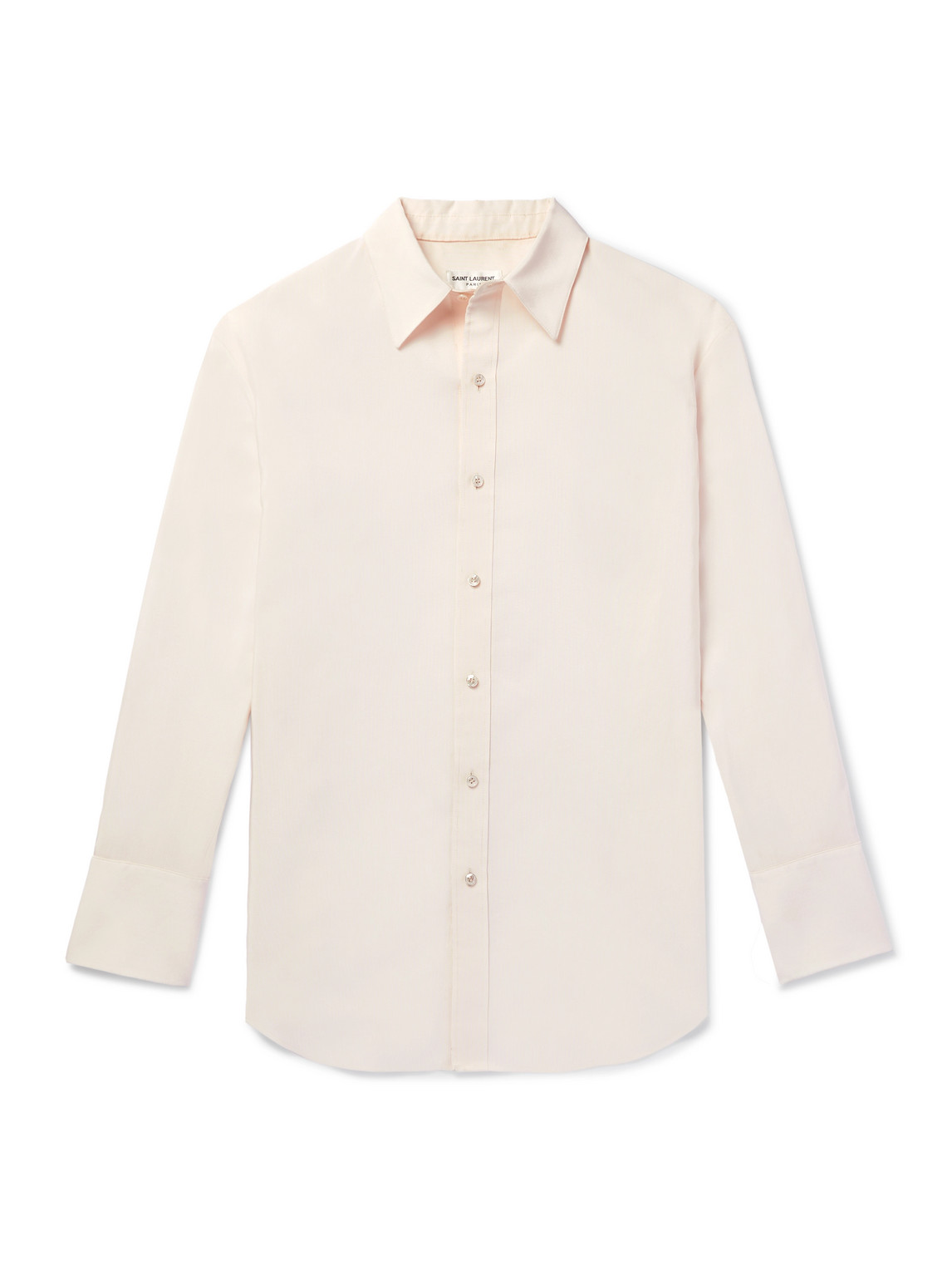 SAINT LAURENT - Faille Shirt - Men - White von SAINT LAURENT