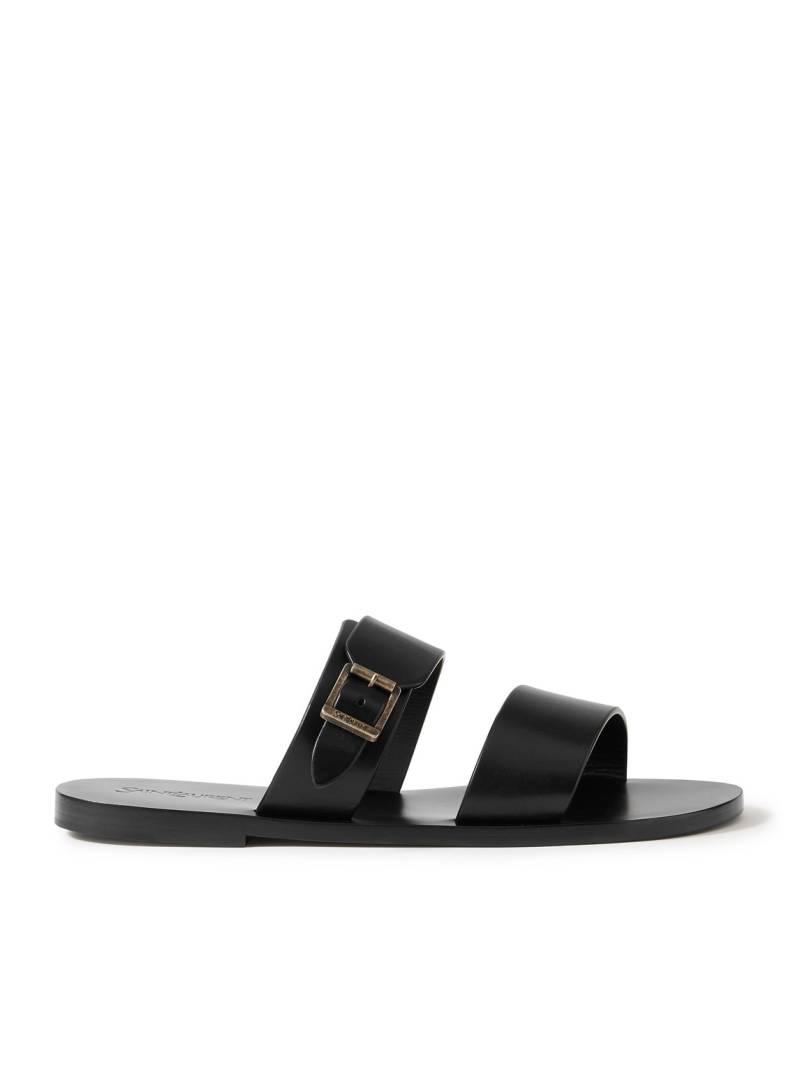 SAINT LAURENT - Ios Buckled Leather Sandals - Men - Black - EU 43 SAINT LAURENT - Ios Buckled Leather Sandals - Men - Black - EU 43 von SAINT LAURENT