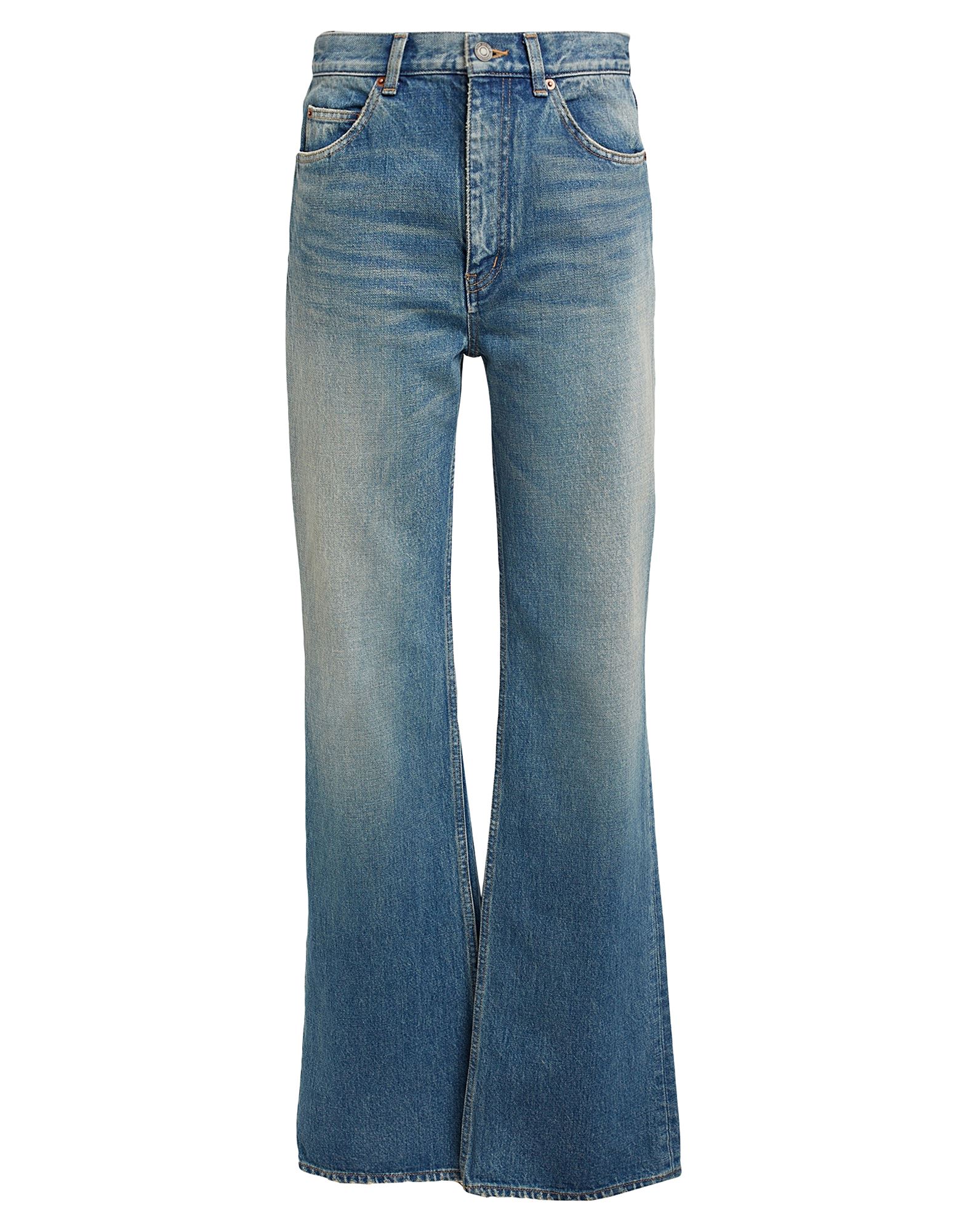 SAINT LAURENT Jeanshose Damen Blau von SAINT LAURENT