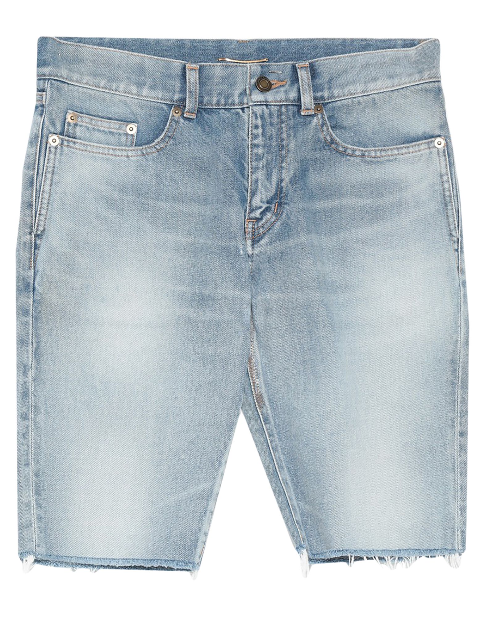 SAINT LAURENT Jeansshorts Damen Blau von SAINT LAURENT