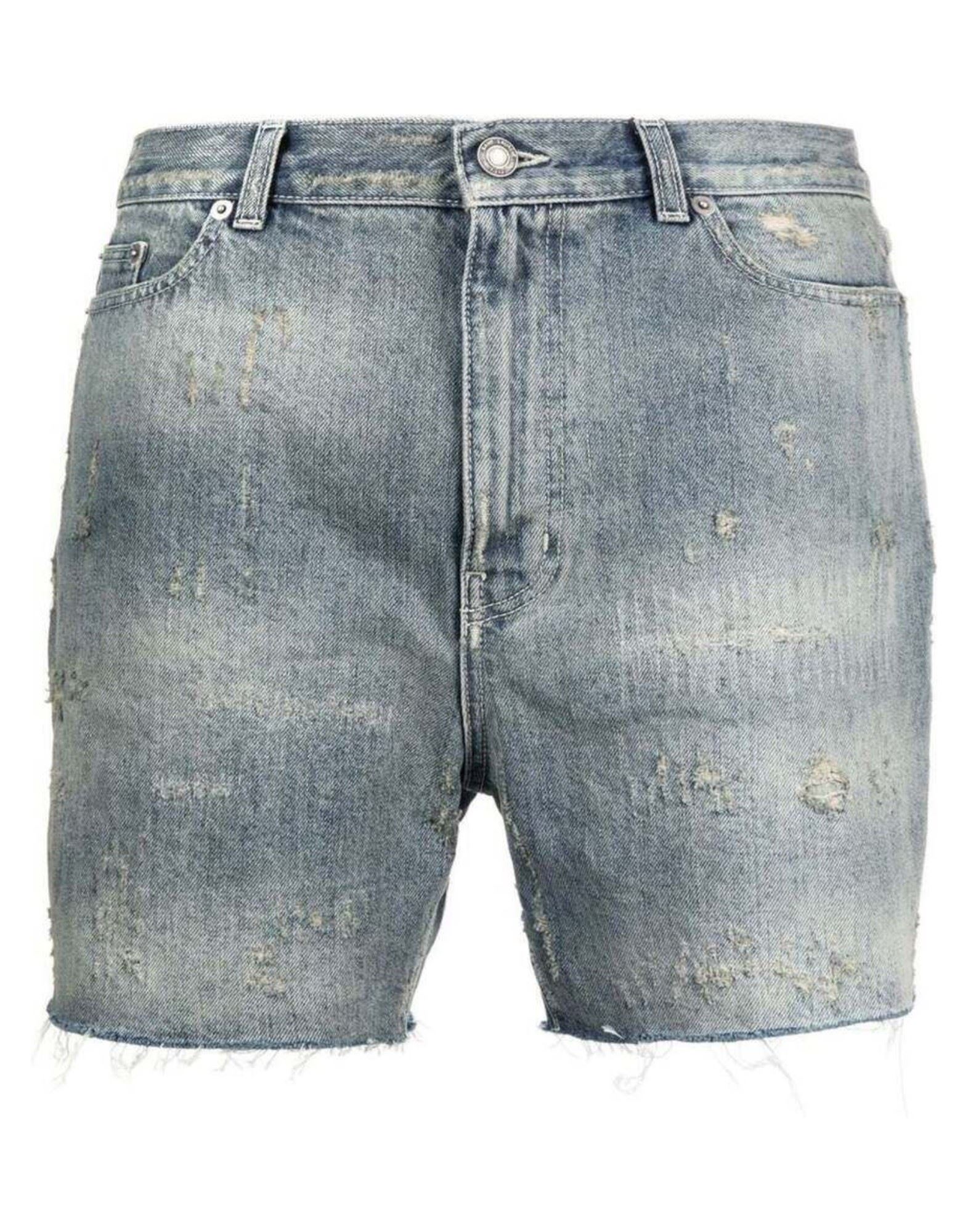 SAINT LAURENT Jeansshorts Herren Blau von SAINT LAURENT