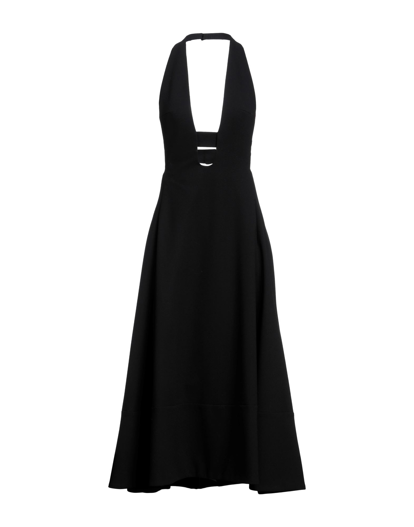 SAINT LAURENT Midi-kleid Damen Schwarz von SAINT LAURENT