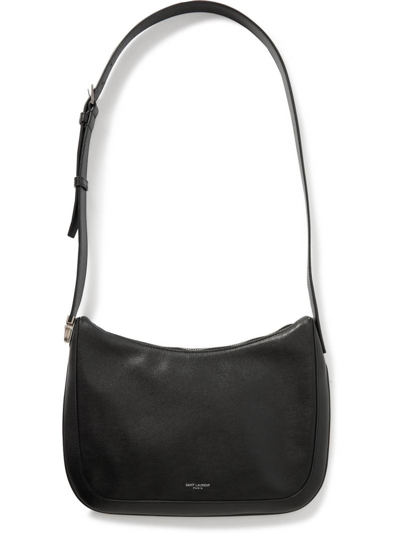 SAINT LAURENT - Mini Leather Messenger Bag - Men - Black von SAINT LAURENT