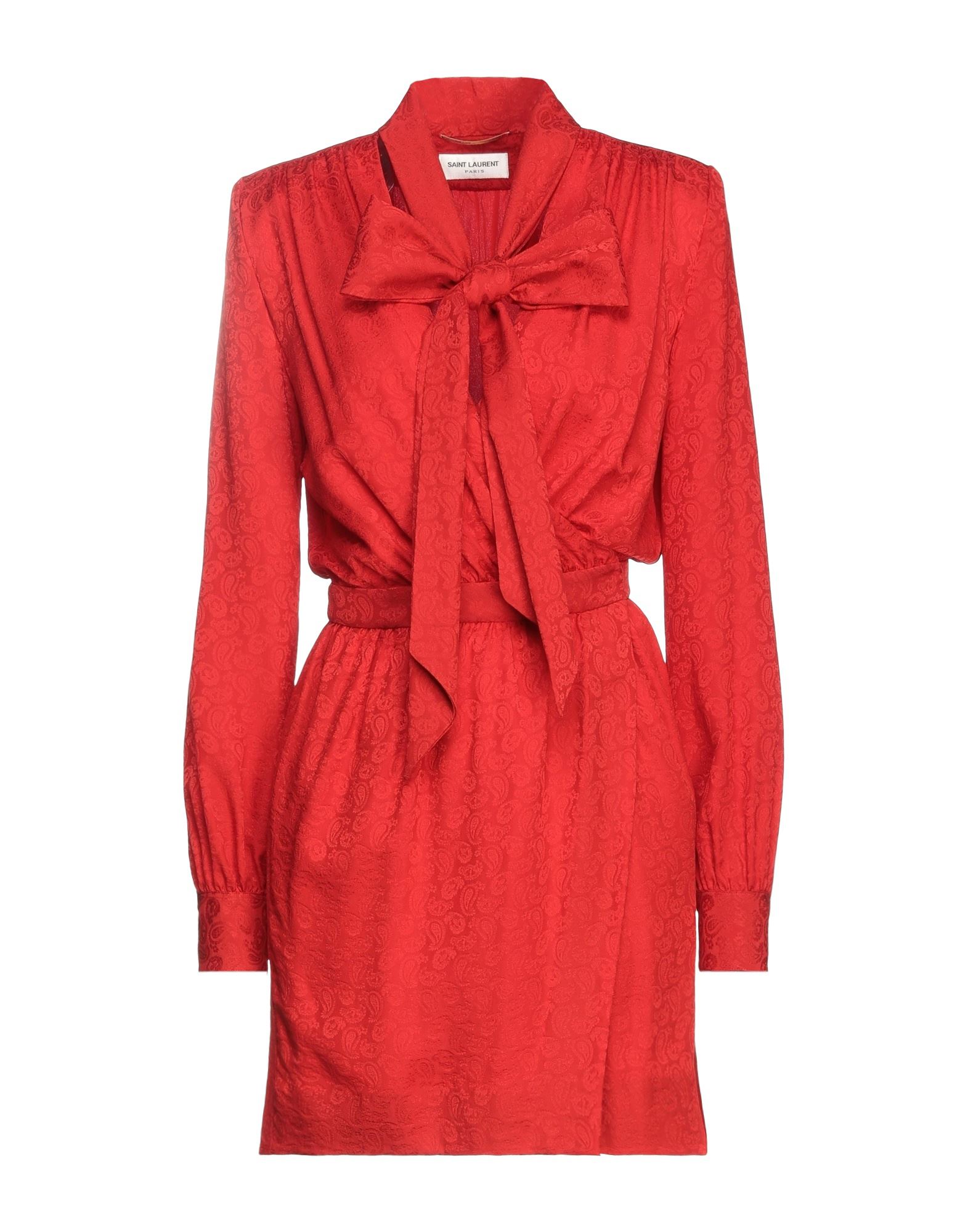 SAINT LAURENT Mini-kleid Damen Rot von SAINT LAURENT