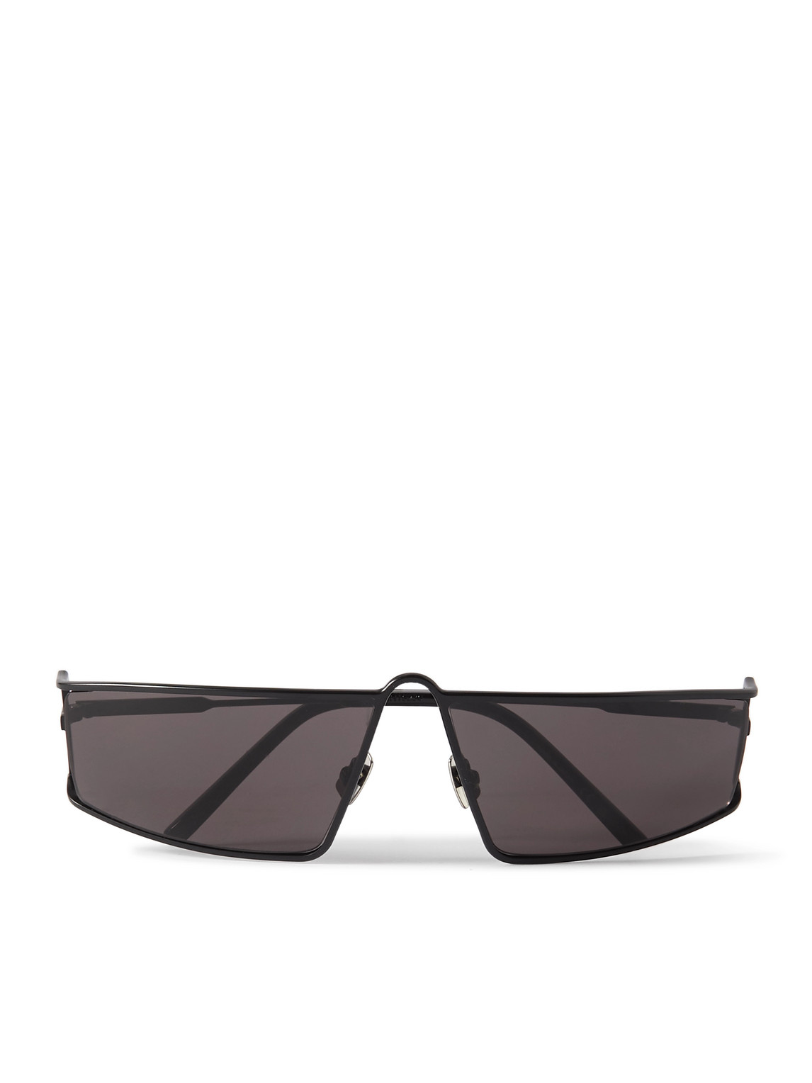 SAINT LAURENT - New Wave Rectangular-Frame Metal Sunglasses - Men - Black SAINT LAURENT - New Wave Rectangular-Frame Metal Sunglasses - Men - Black von SAINT LAURENT