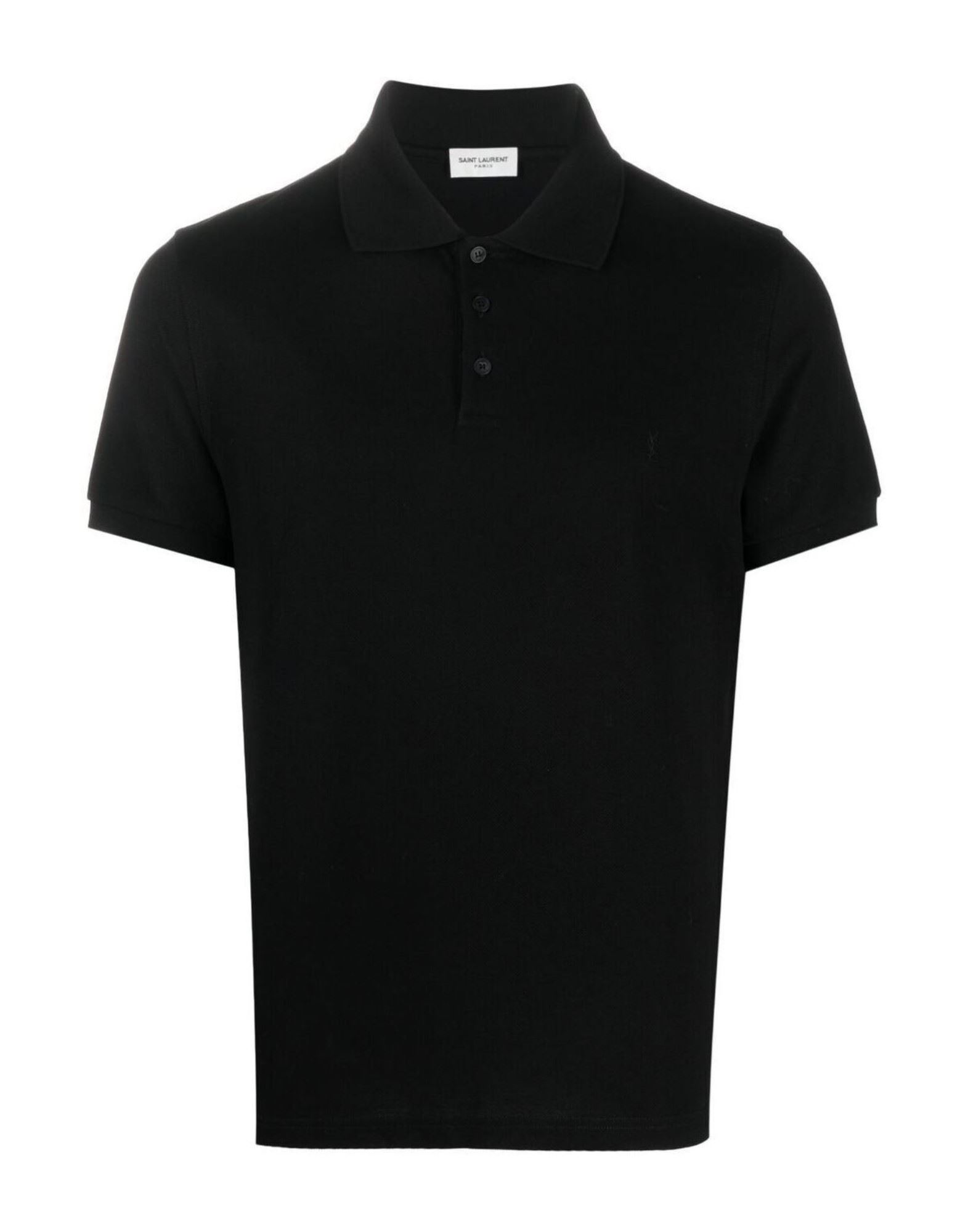 SAINT LAURENT Poloshirt Herren Schwarz von SAINT LAURENT