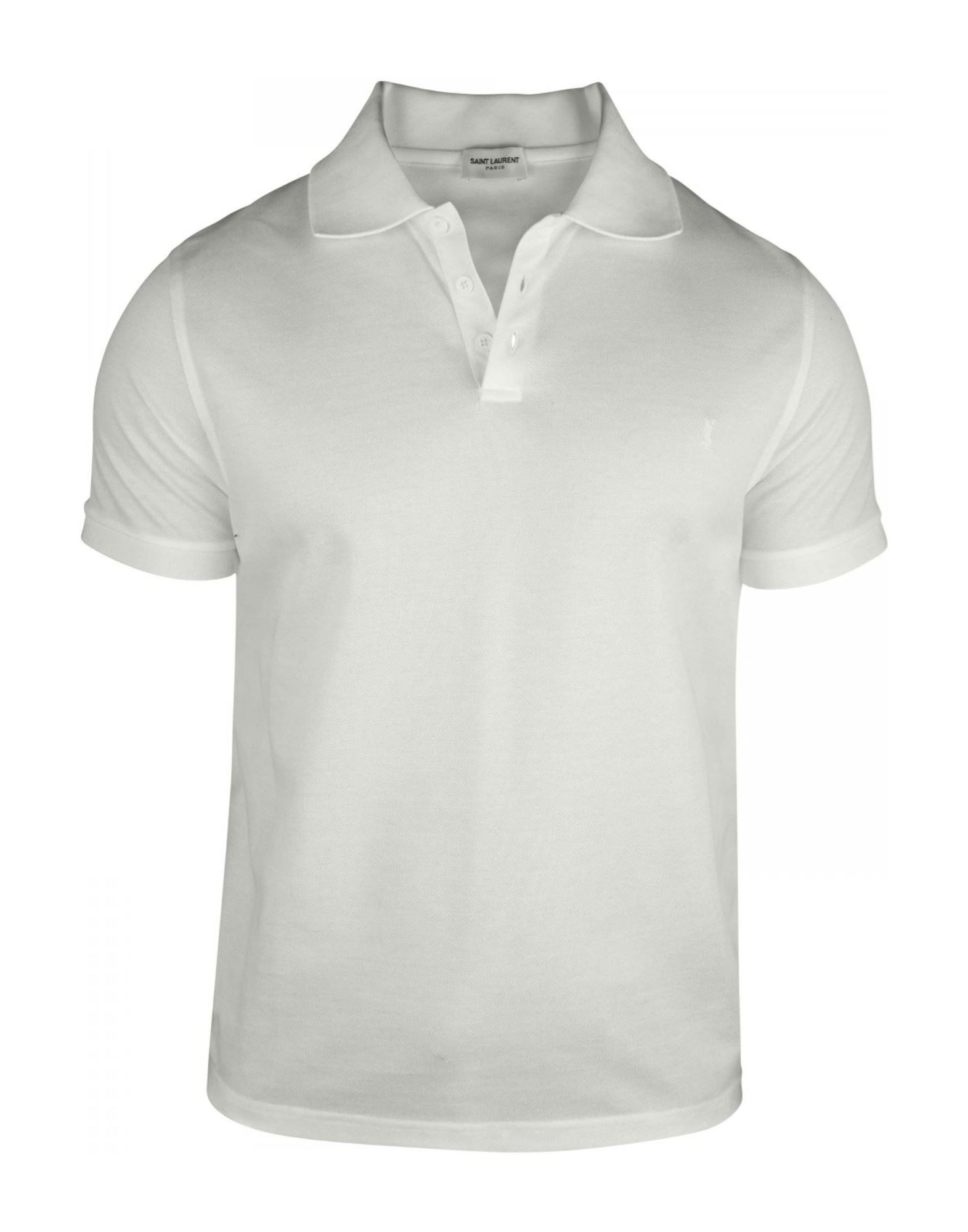 SAINT LAURENT Poloshirt Herren Weiß von SAINT LAURENT