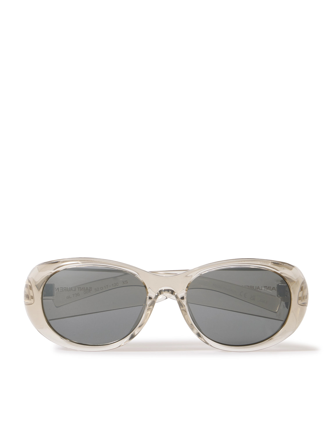 SAINT LAURENT - Round-Frame Acetate Sunglasses - Men - Brown SAINT LAURENT - Round-Frame Acetate Sunglasses - Men - Brown von SAINT LAURENT