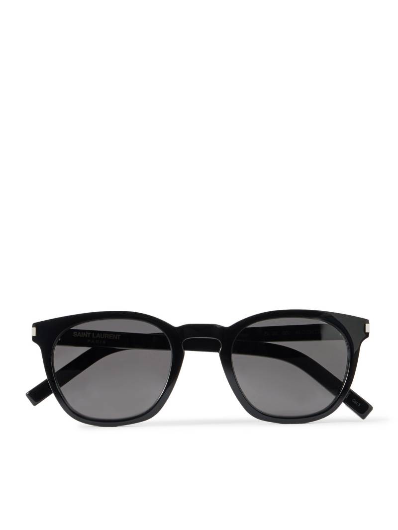 SAINT LAURENT - SL 28 D-Frame Acetate Sunglasses - Men - Black von SAINT LAURENT