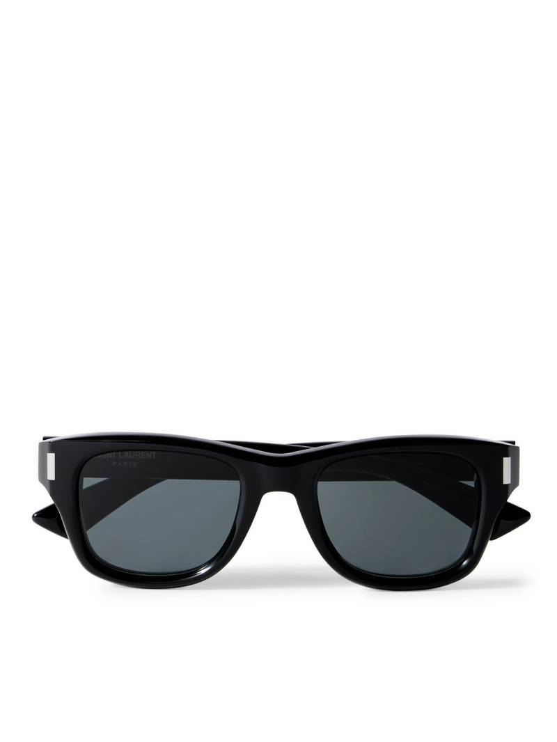 SAINT LAURENT - Square-Frame Acetate Sunglasses - Men - Black von SAINT LAURENT