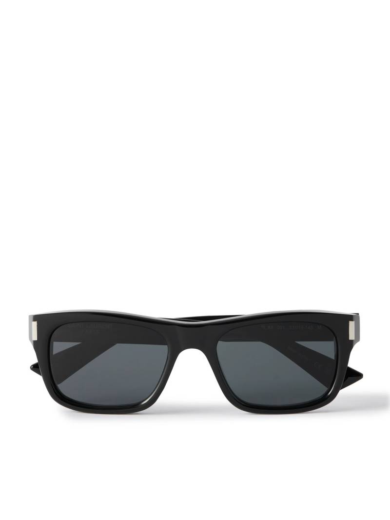 SAINT LAURENT - Square-Frame Acetate Sunglasses - Men - Black von SAINT LAURENT