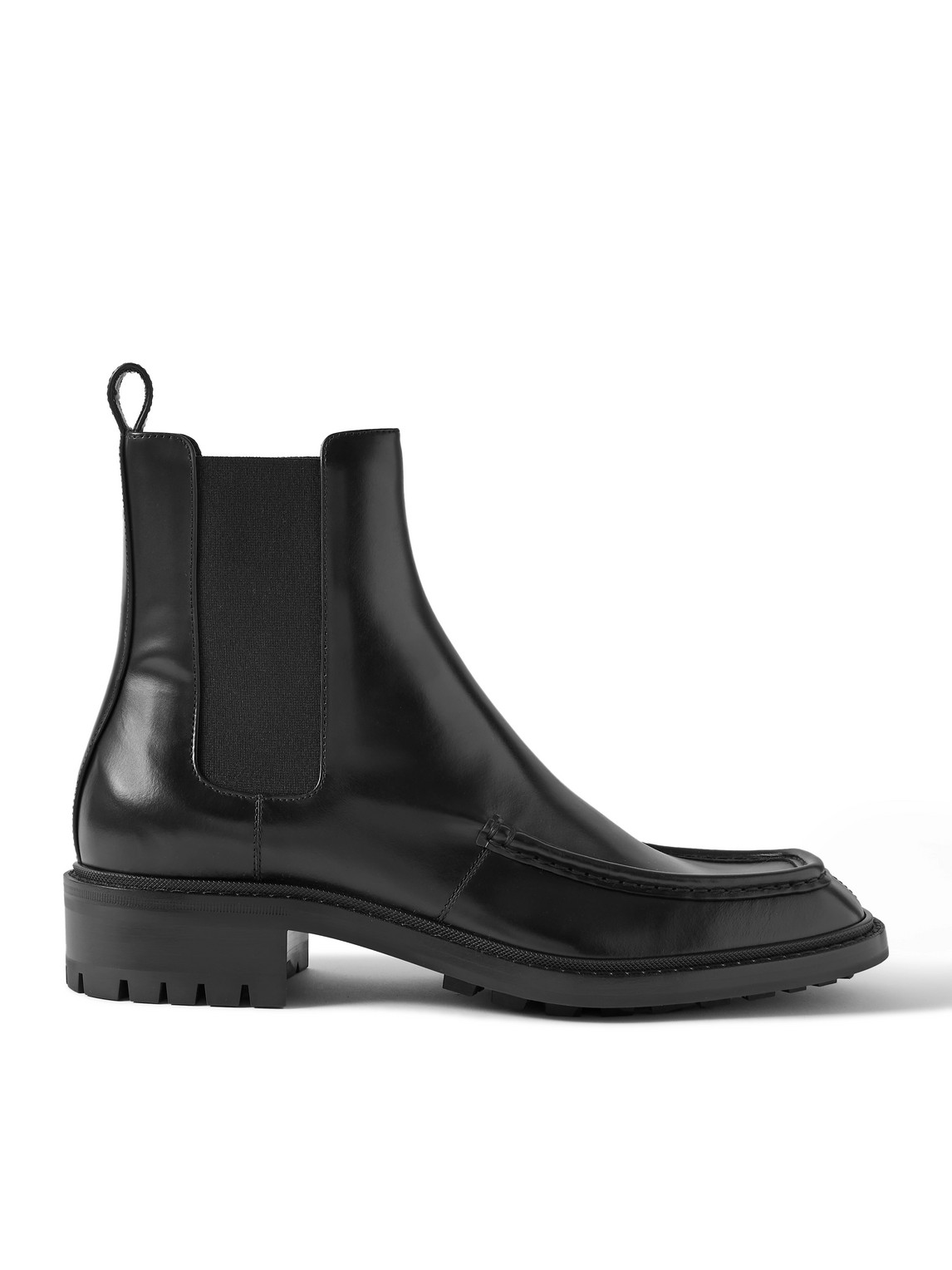 SAINT LAURENT - Wesh Leather Chelsea Boots - Men - Black - EU 46 von SAINT LAURENT