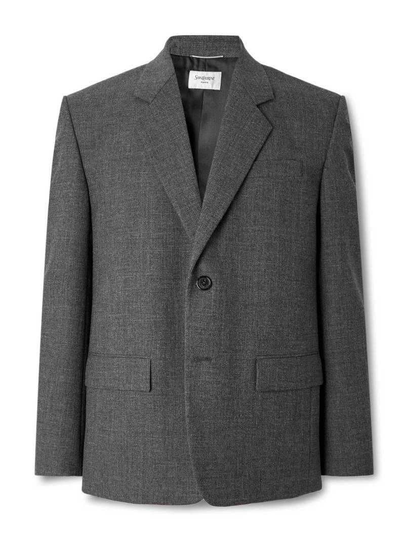 SAINT LAURENT - Wool Blazer - Men - Gray - IT 48 von SAINT LAURENT