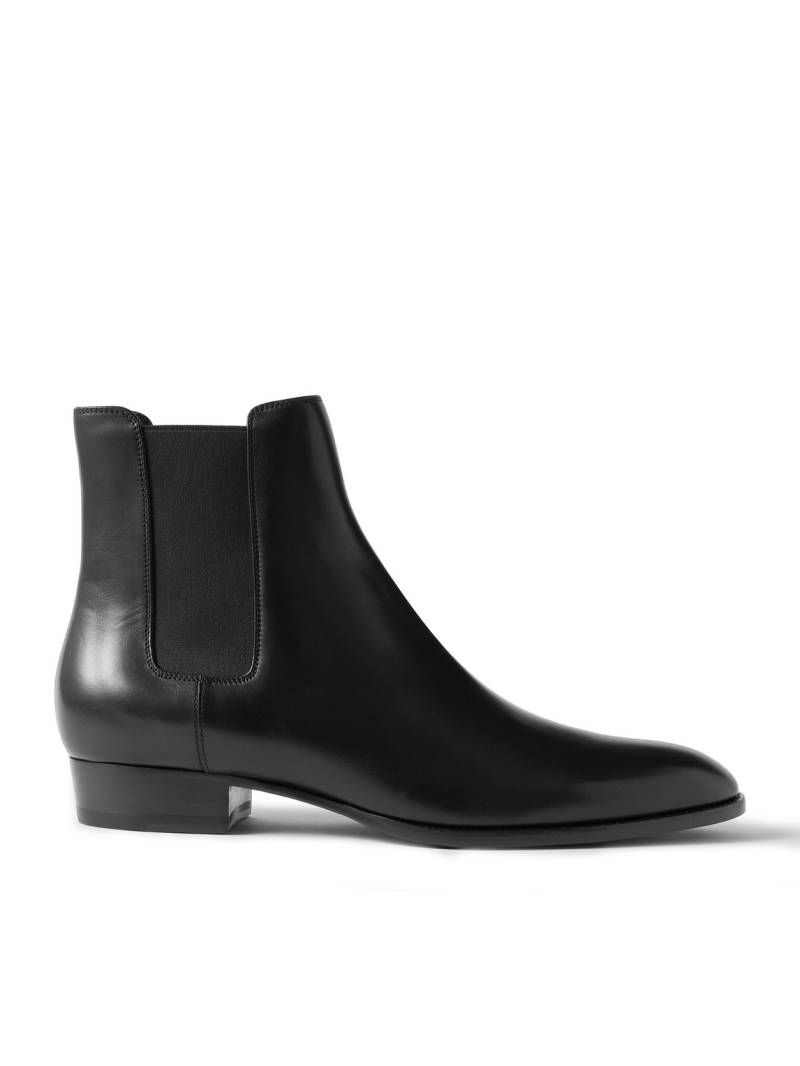 SAINT LAURENT - Wyatt Leather Chelsea Boots - Men - Black - EU 42.5 SAINT LAURENT - Wyatt Leather Chelsea Boots - Men - Black - EU 42.5 von SAINT LAURENT