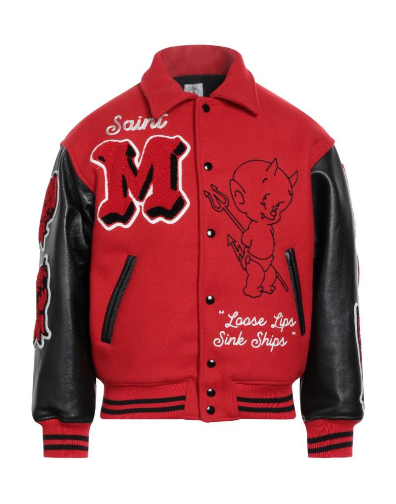 SAINT MICHAEL Jacke & Anorak Herren Rot von SAINT MICHAEL