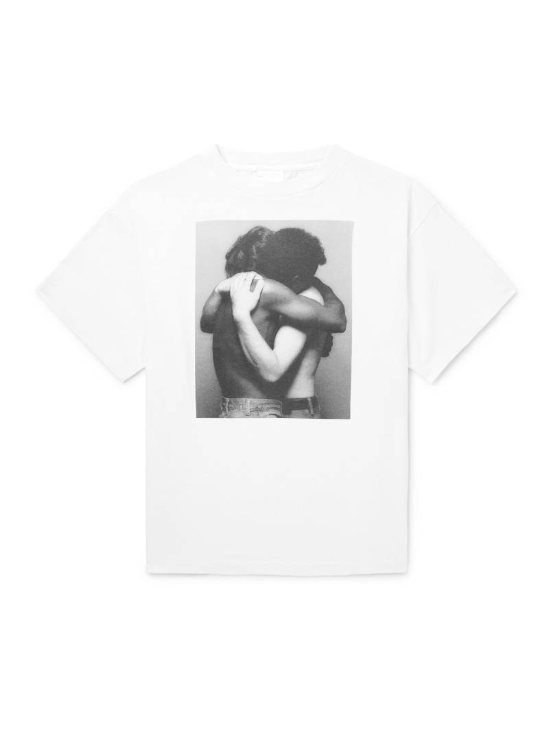 SAINT MXXXXXX - Robert Mapplethorpe Printed Cotton-Jersey T-Shirt - Men - White - XXL von SAINT MXXXXXX