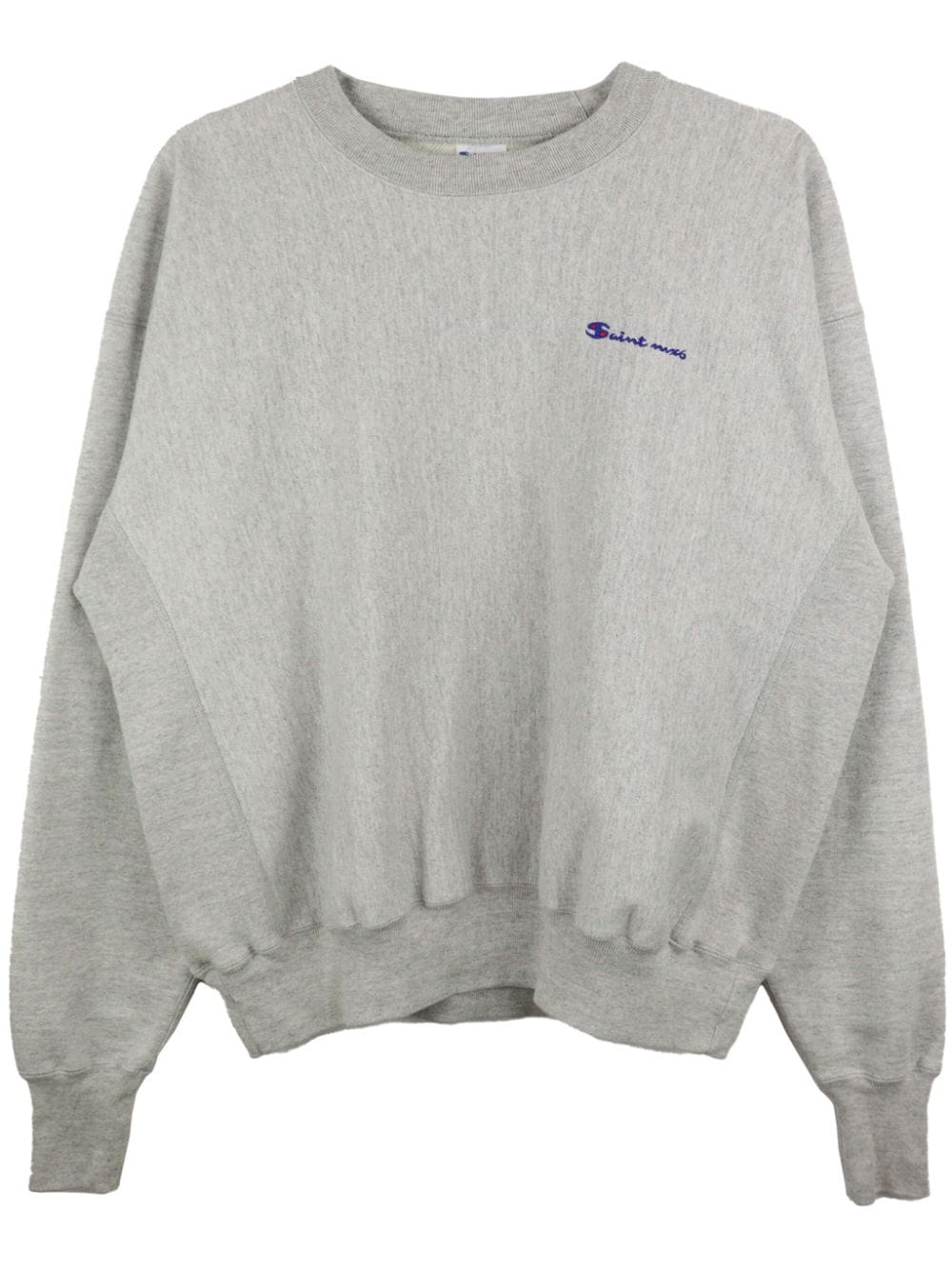 SAINT MXXXXXX Sweatshirt mit rundem Ausschnitt - Grau von SAINT MXXXXXX