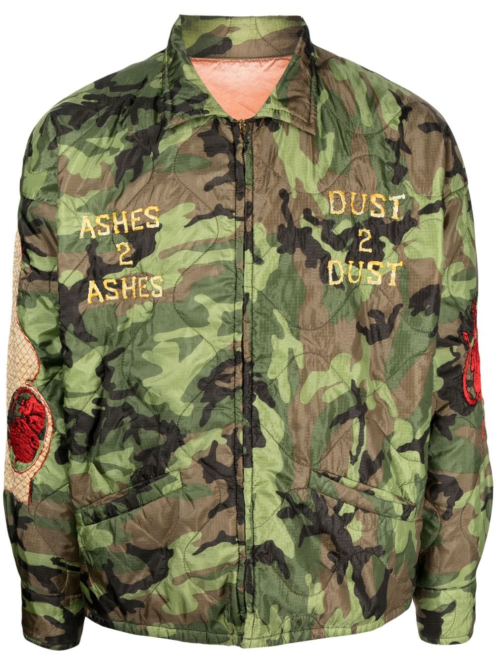 SAINT MXXXXXX Jacke mit Camouflage-Print - Grün von SAINT MXXXXXX