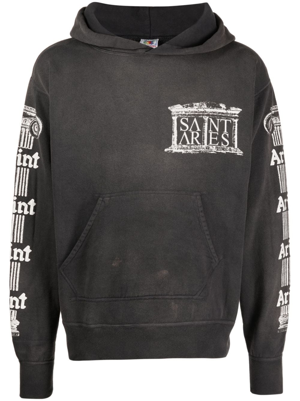 SAINT MXXXXXX Hoodie mit Logo-Print - Grau von SAINT MXXXXXX