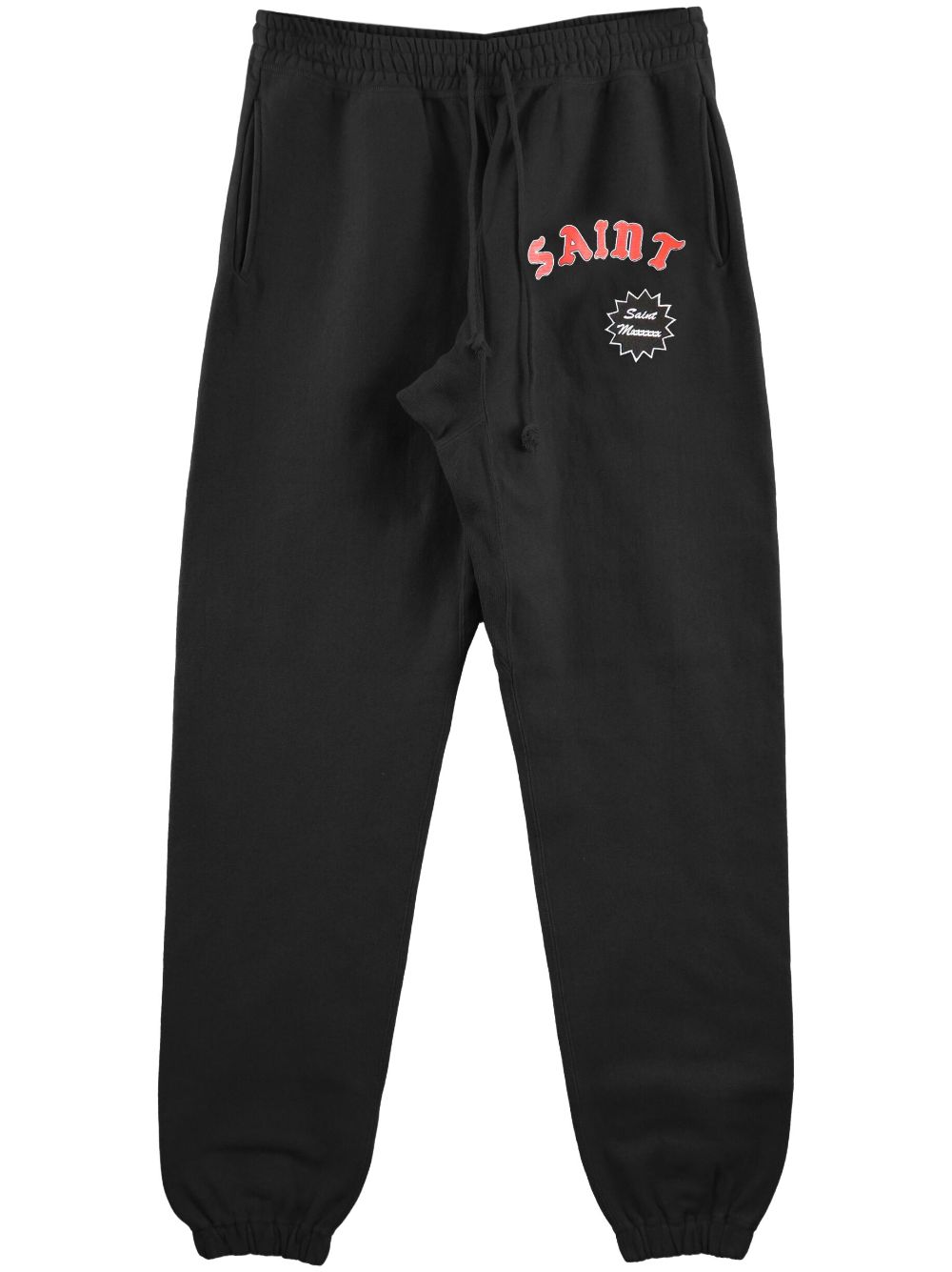 SAINT MXXXXXX Jogginghose mit Logo-Print - Schwarz von SAINT MXXXXXX