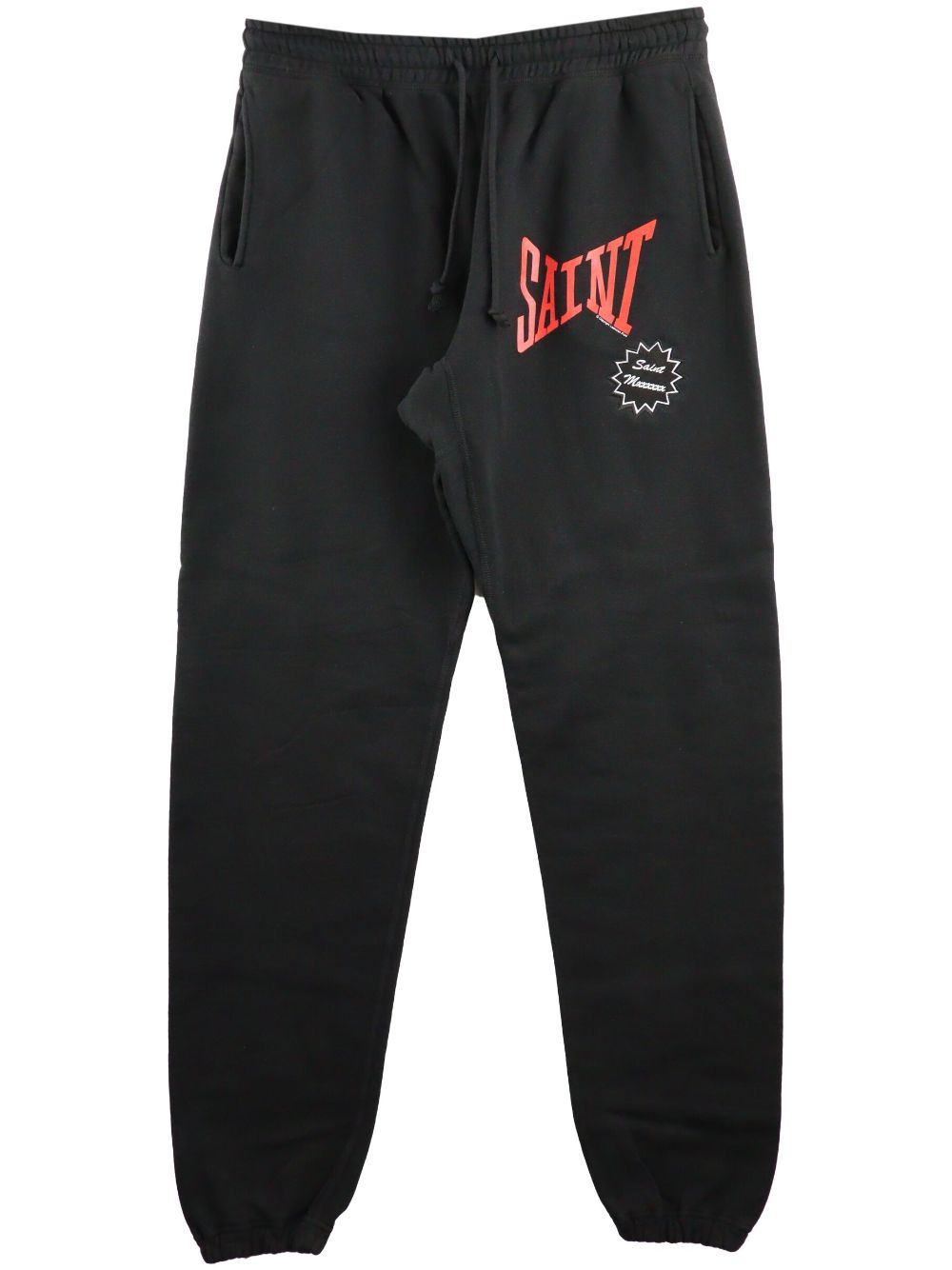 SAINT MXXXXXX Jogginghose mit Logo-Print - Schwarz von SAINT MXXXXXX